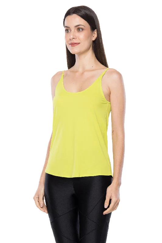 Lara Tank Top - Yellow Lime