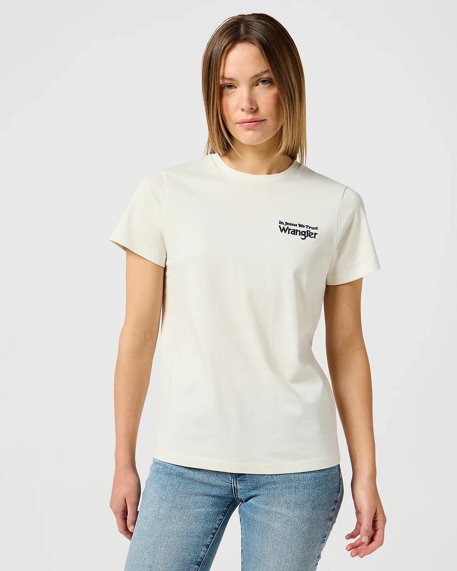 Womens Graphic T-Shirt in Vintage White