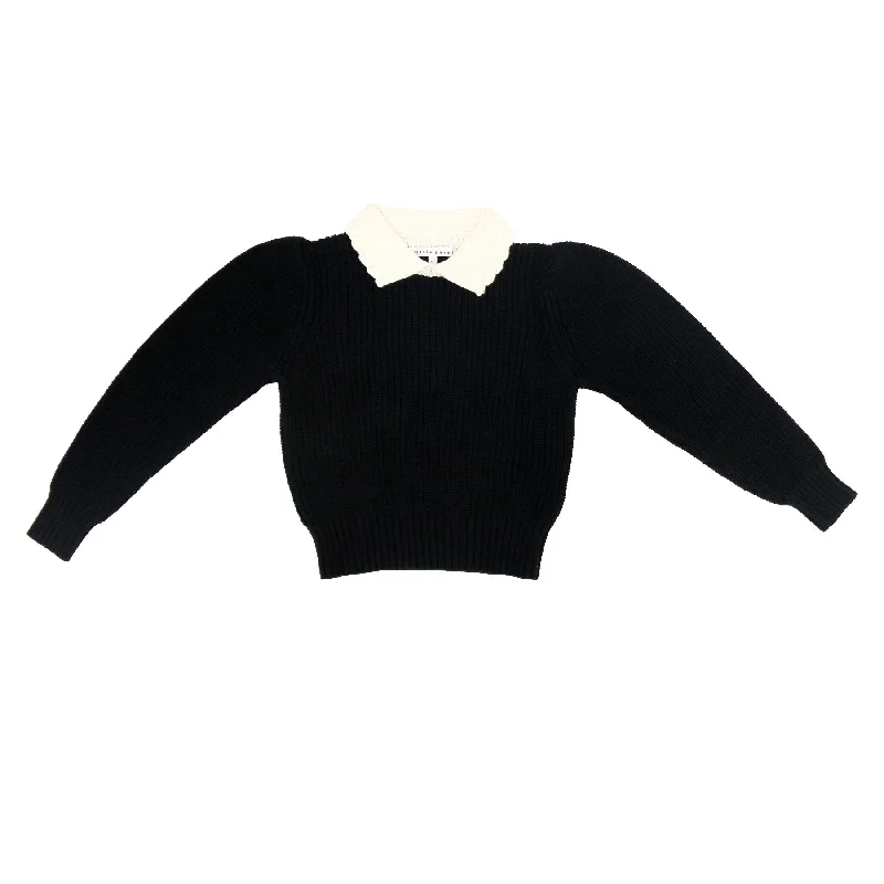 Little Parni Black Sweater (K454)