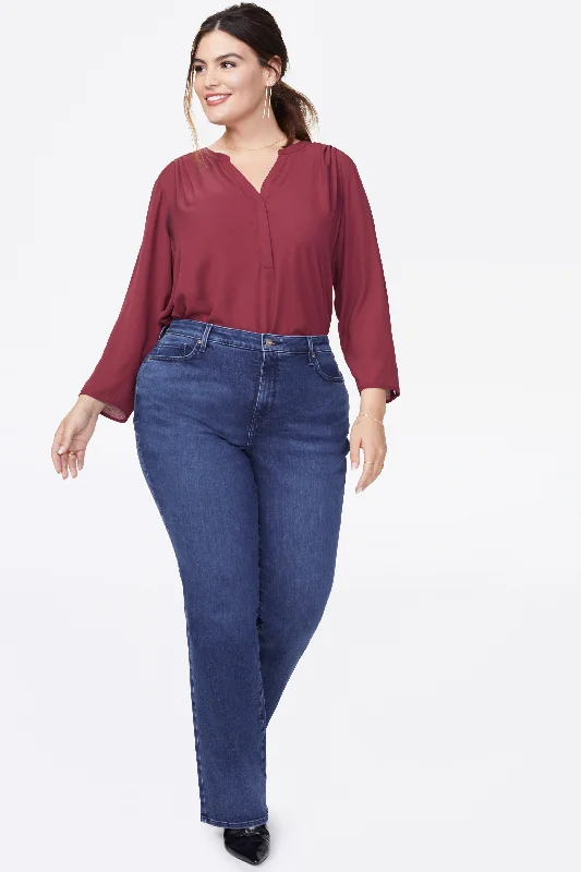 Barbara Bootcut Jeans In Plus Size - Habana