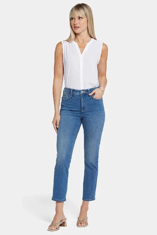 Curve Shaper™ Sheri Slim Ankle Jeans - Blue Water