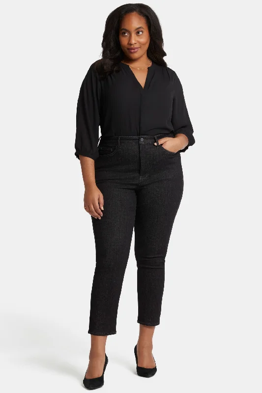 Curve Shaper™ Sheri Slim Ankle Jeans In Plus Size - Gardenranch