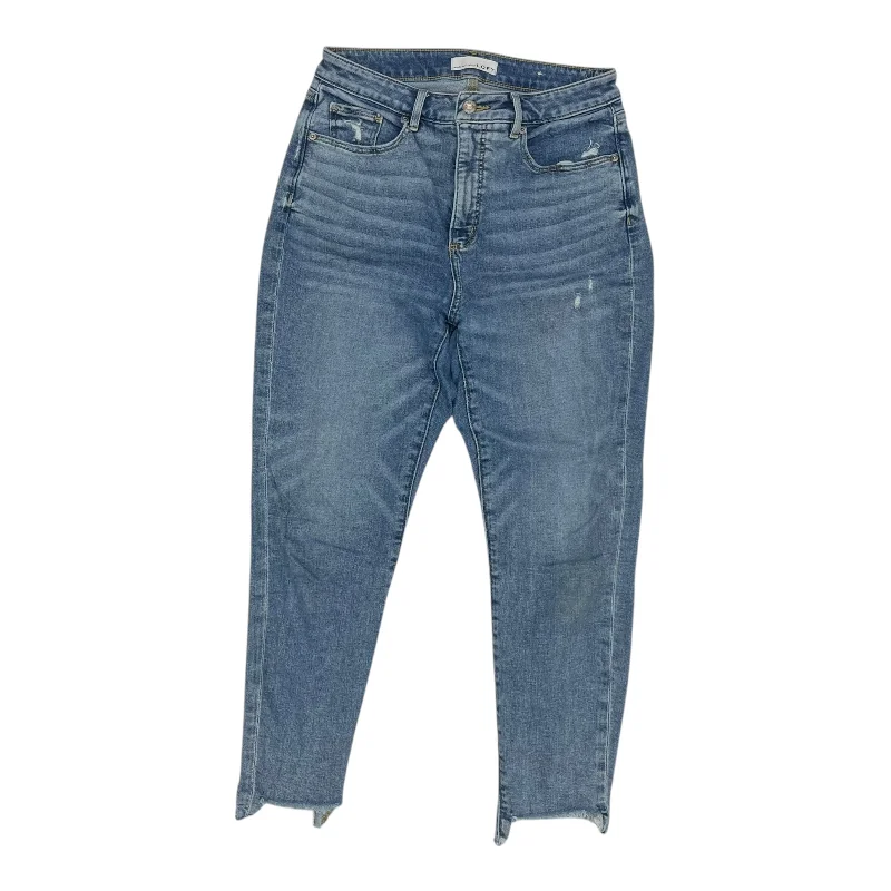 Jeans Skinny By Loft In Blue Denim, Size:6