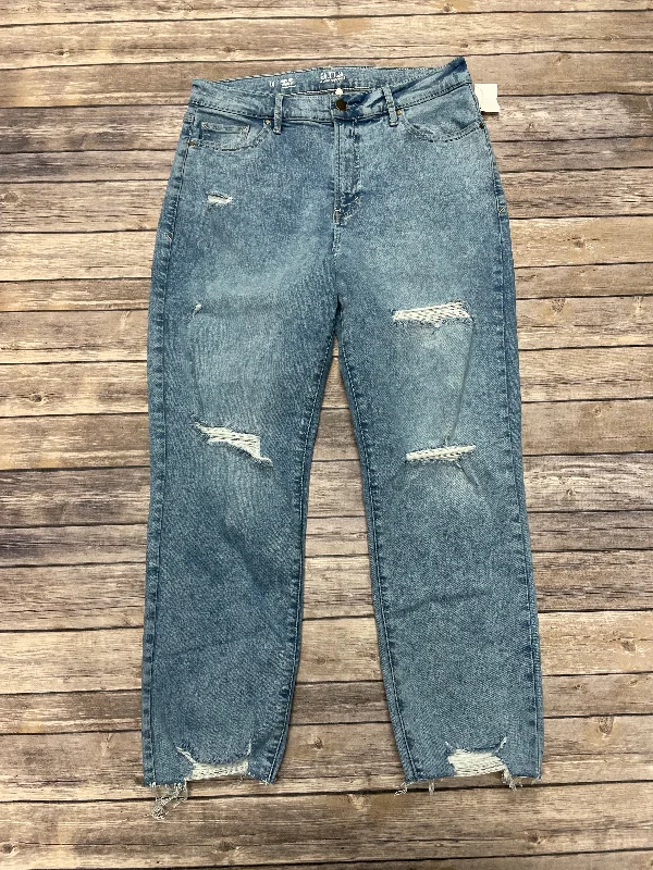 Jeans Straight By Ana In Blue Denim, Size: 14