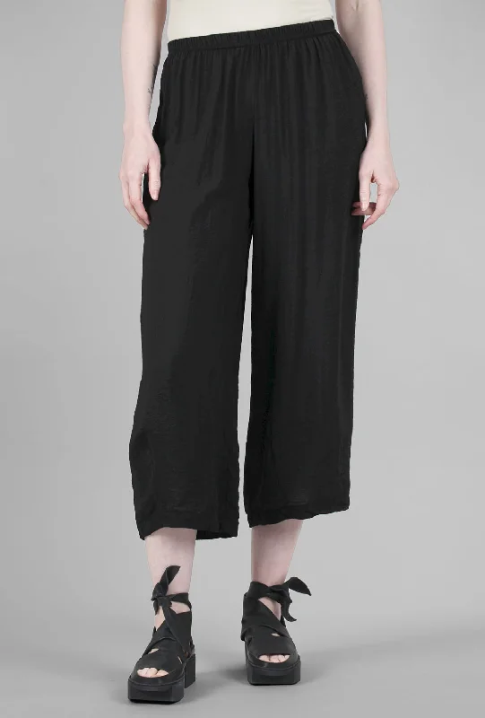 Parachute Darted Pants, Black