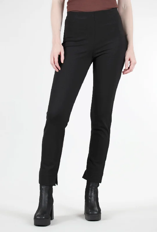 Ponte Knit Zani Pant, Black