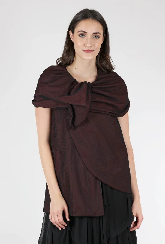 Aisha Tunic, Garnet