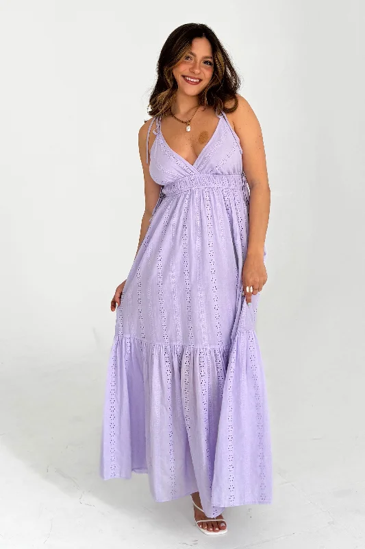 Ravello Dress in Purple