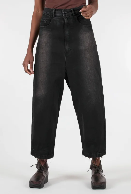 Garment-Dyed Denim, Black