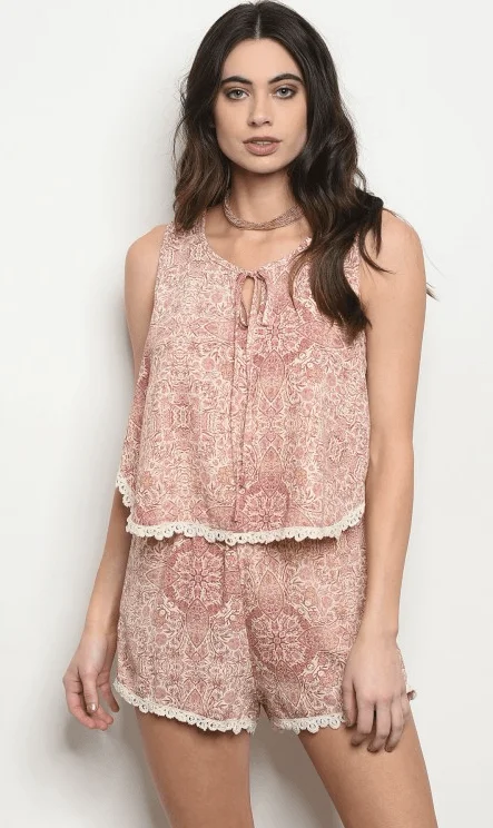 RUSTIC CHIC ROMPER