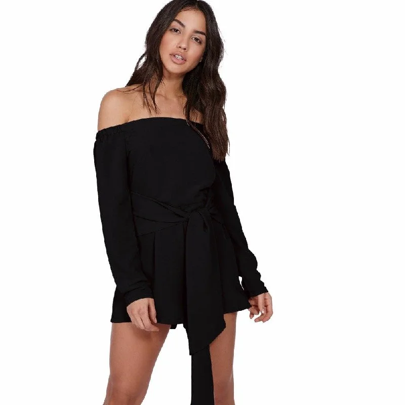 SASSY OFF-THE-TOP ROMPER