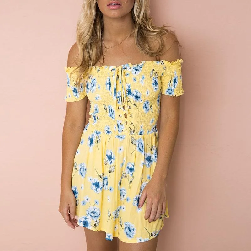 SAVANNAH'S SUNSHINE DREAM ROMPER