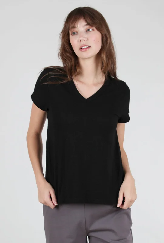 Baby Baby Fit Vee Tee, Black