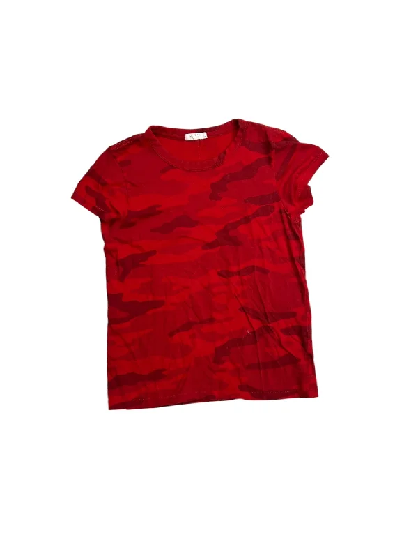 Top Short Sleeve By Rag And Bone In Camouflage Print, Size: M