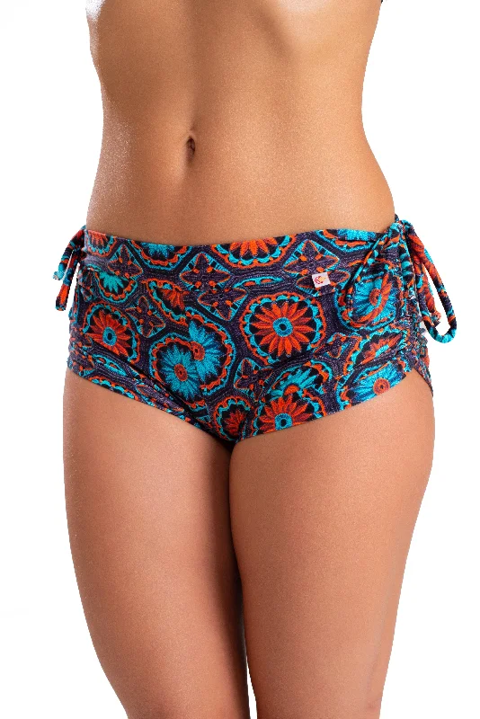 Side String Shorts, Love Mandalas, Cool Form Light