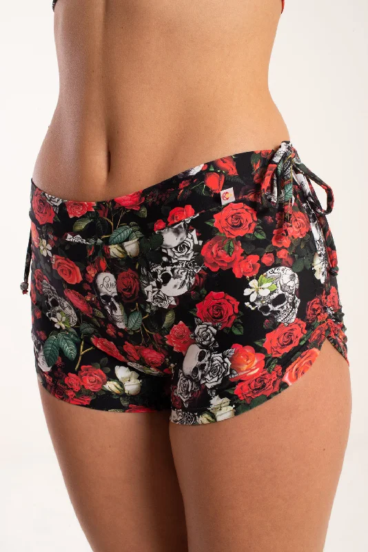 Side String Shorts, Skulls & Roses, Cool Form Light