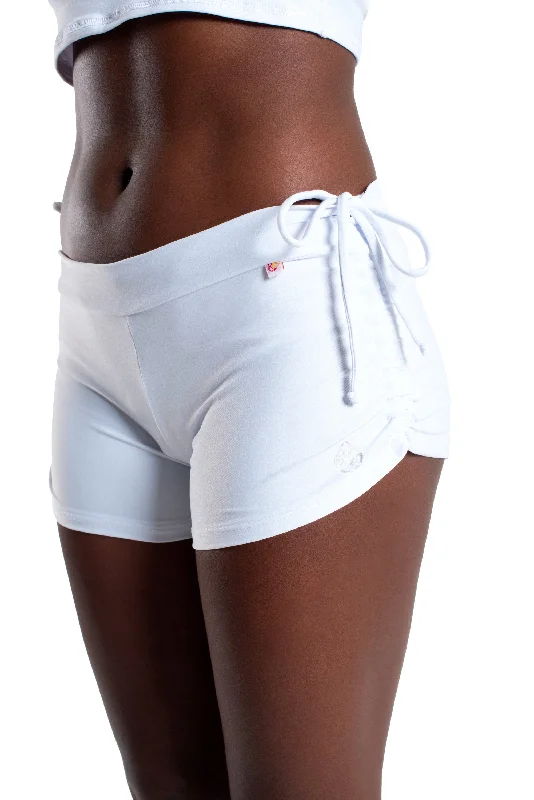 Side String Shorts, White, Ultra Cool Form Light