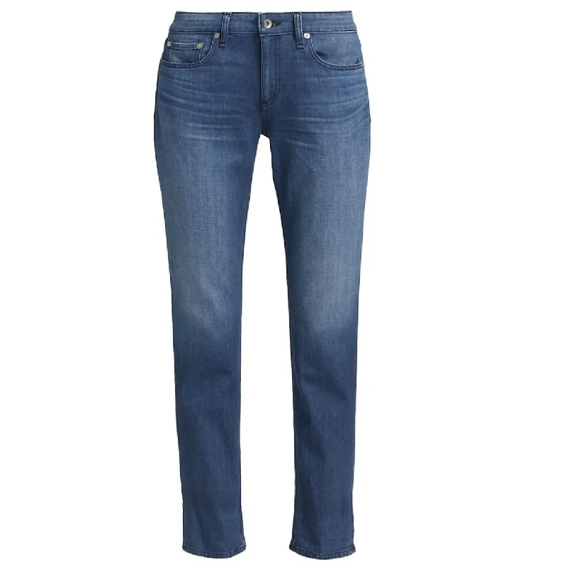 Dre Low-Rise Slim Boyfriend Jeans