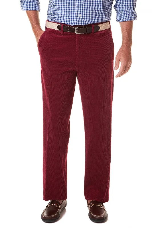 Beachcomber Stretch Corduroy Pant Merlot